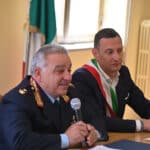 Il Comandante della Polizia Municipale Giuseppe Mottola in pensione con il riconoscimento onorifico diTenente Colonnello