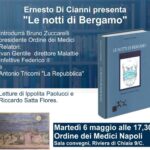 Ernesto Di Cianni presenta: “Le notti di Bergamo”